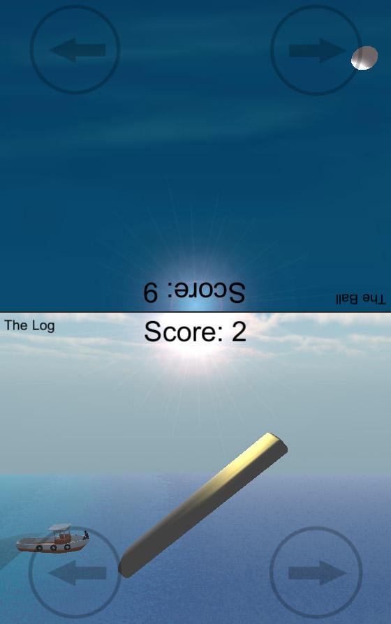 Log & Ball (Split-screen)截图2