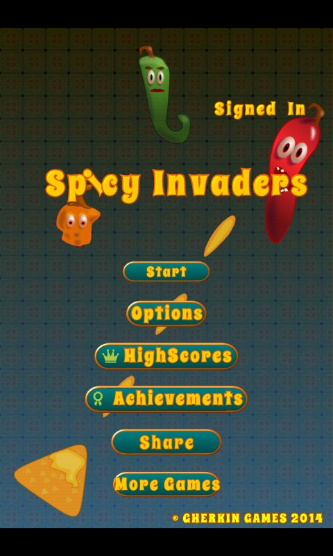 Spicy Invaders截图2