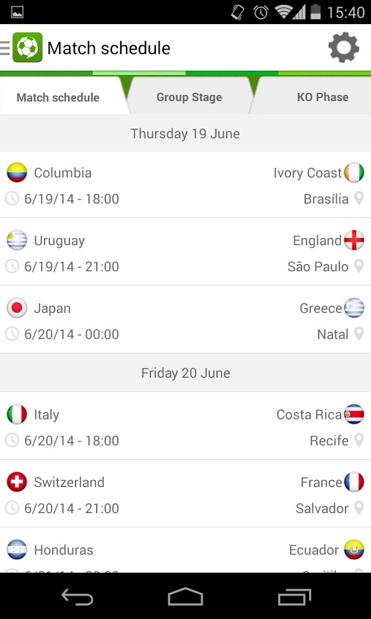 Brazil Football Betting Game截图2