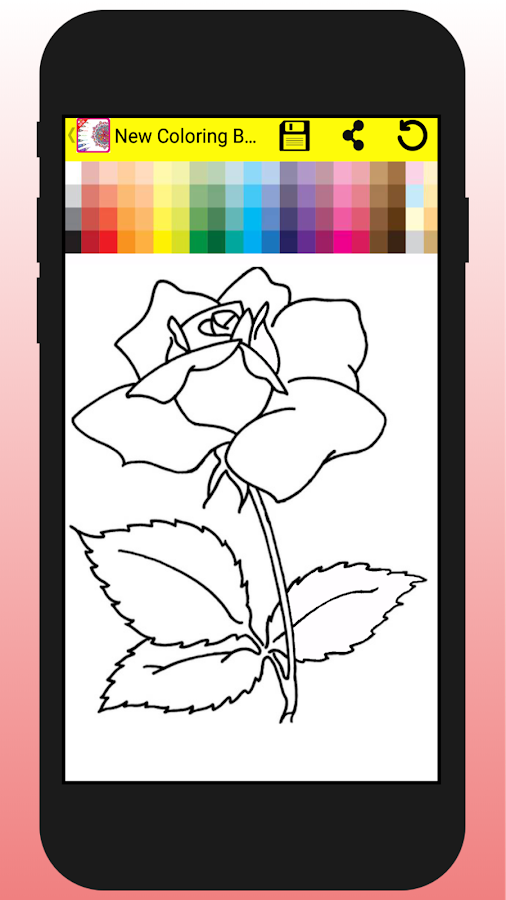 Coloring Book Flowers New 2018截图1