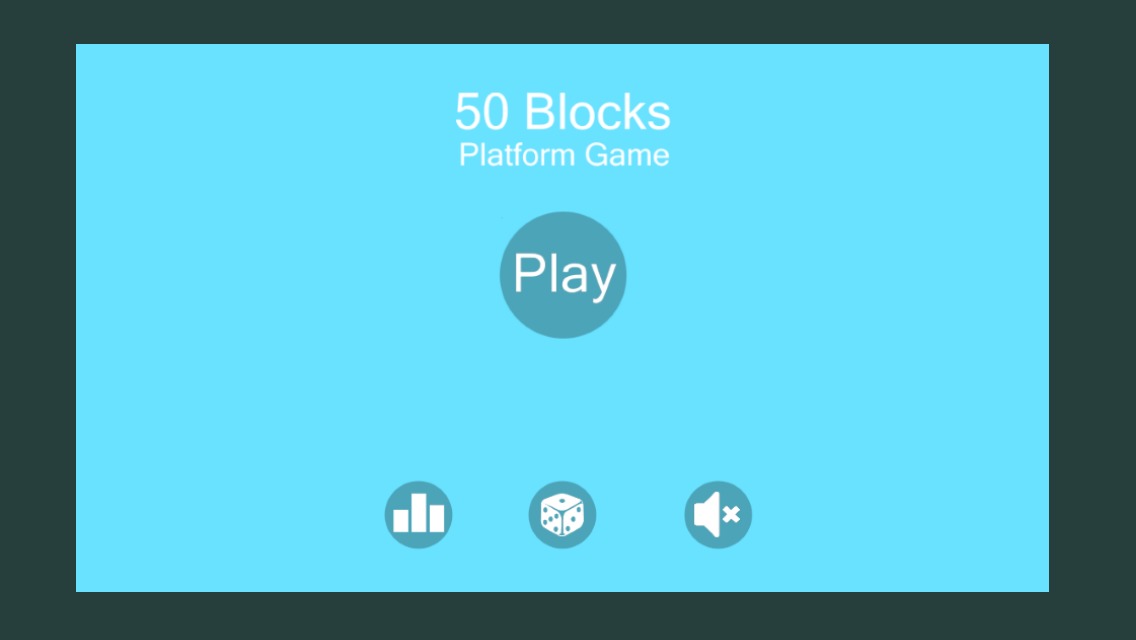 50 Blocks - Platform Game截图1