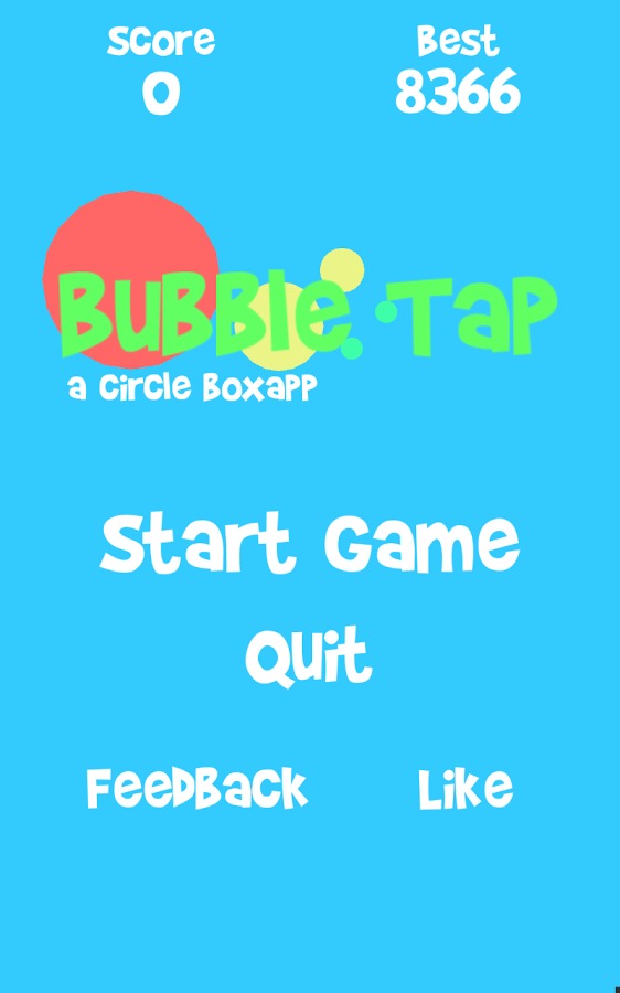 Bubble Tap - a circle boxapp截图5