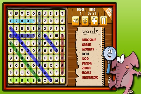 Word Search : Animals截图3