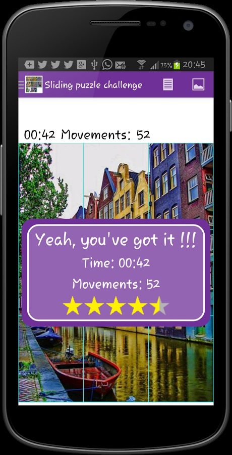 Sliding Puzzle Challenge截图5