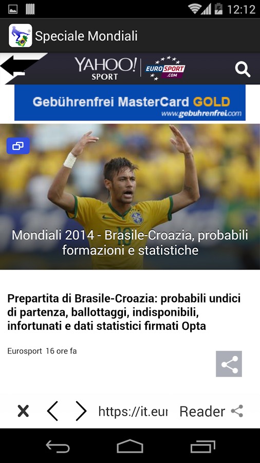 Italia Calcio - Mondiali 2014截图4