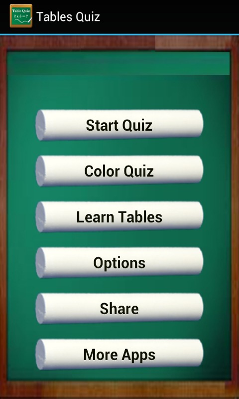 Table Quiz- Learn Tables截图1