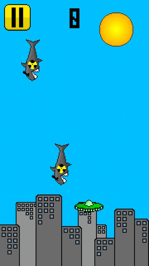 Atomic Space Shark Defender!截图1