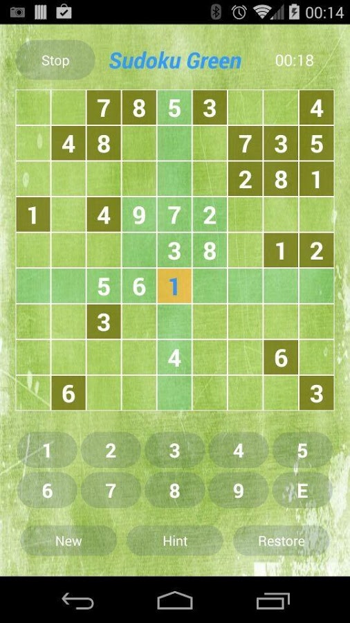 Sudoku Green截图4