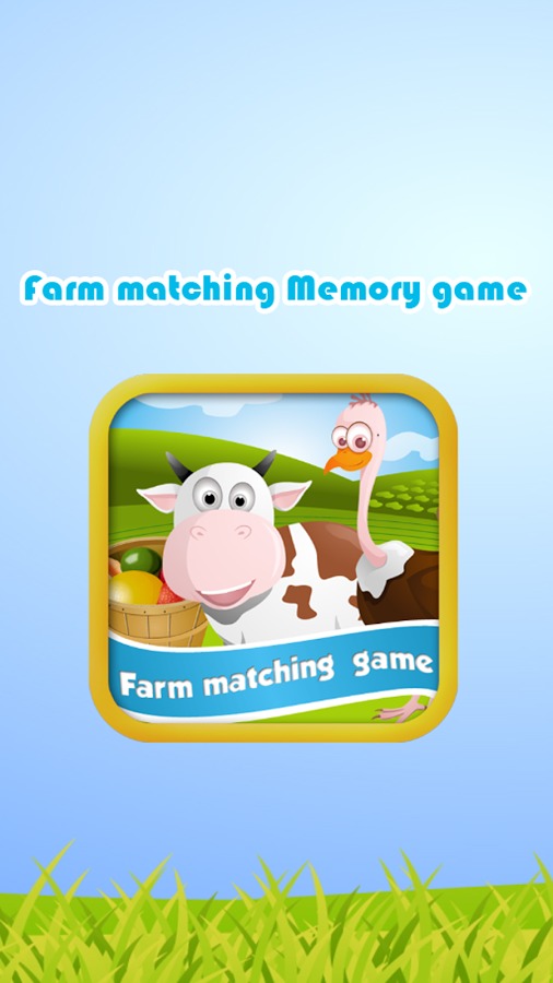 Farm matching Memory game截图1