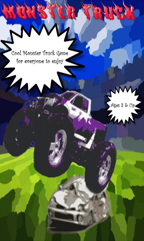 Monster Truck Games for Kids截图1