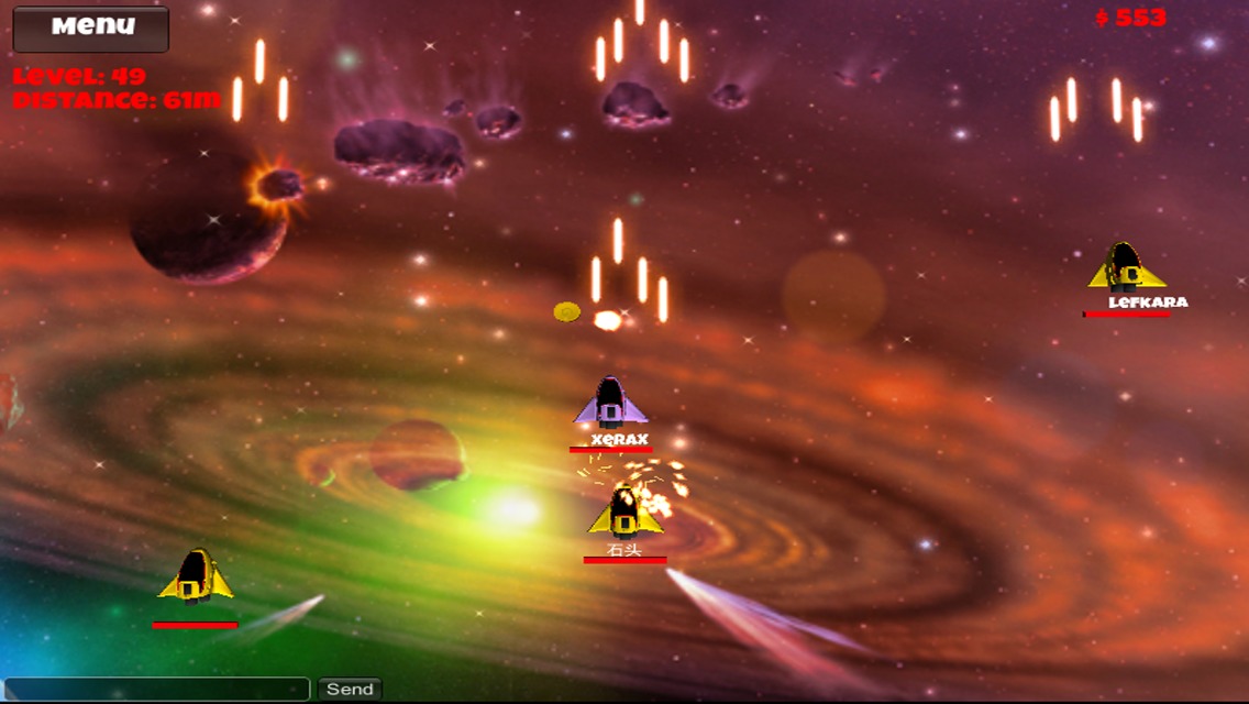 Multiplayer Space Shooter截图2