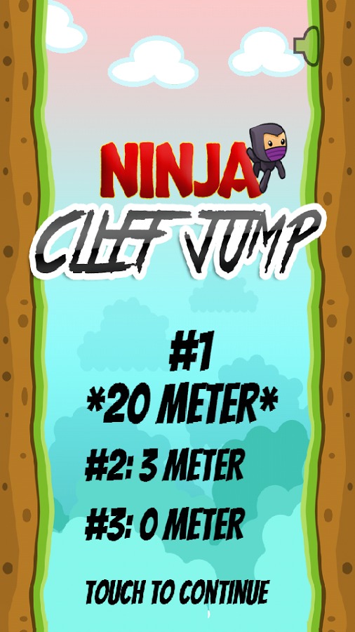 Ninja Cliff Jump截图4