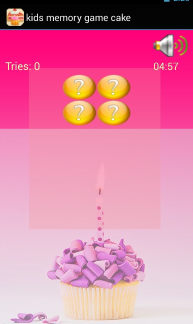 kids memory game: Fun Cake截图3