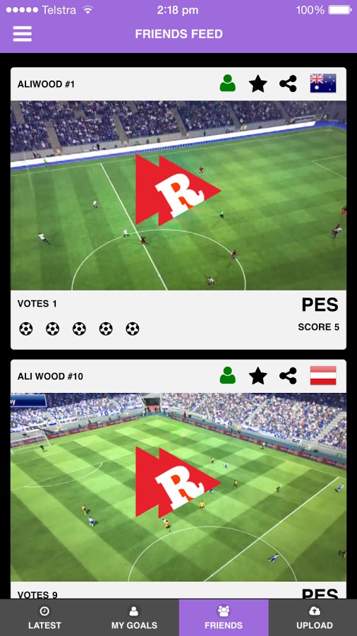 Repla FIFA & PES Goals截图5