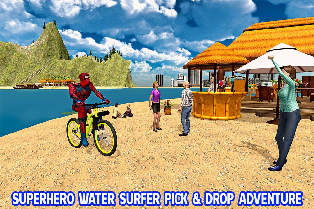 Superheroes BMX Bicycle Stunts: Tricky Missions截图4