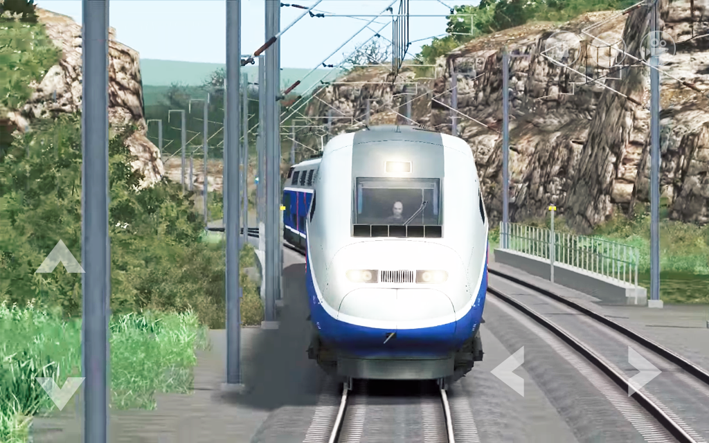 Train Sim : Modern Rail Track Tourist Transport 3D截图3