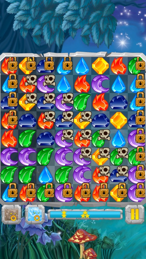 Moon Jewels - Match 3 Puzzle截图4