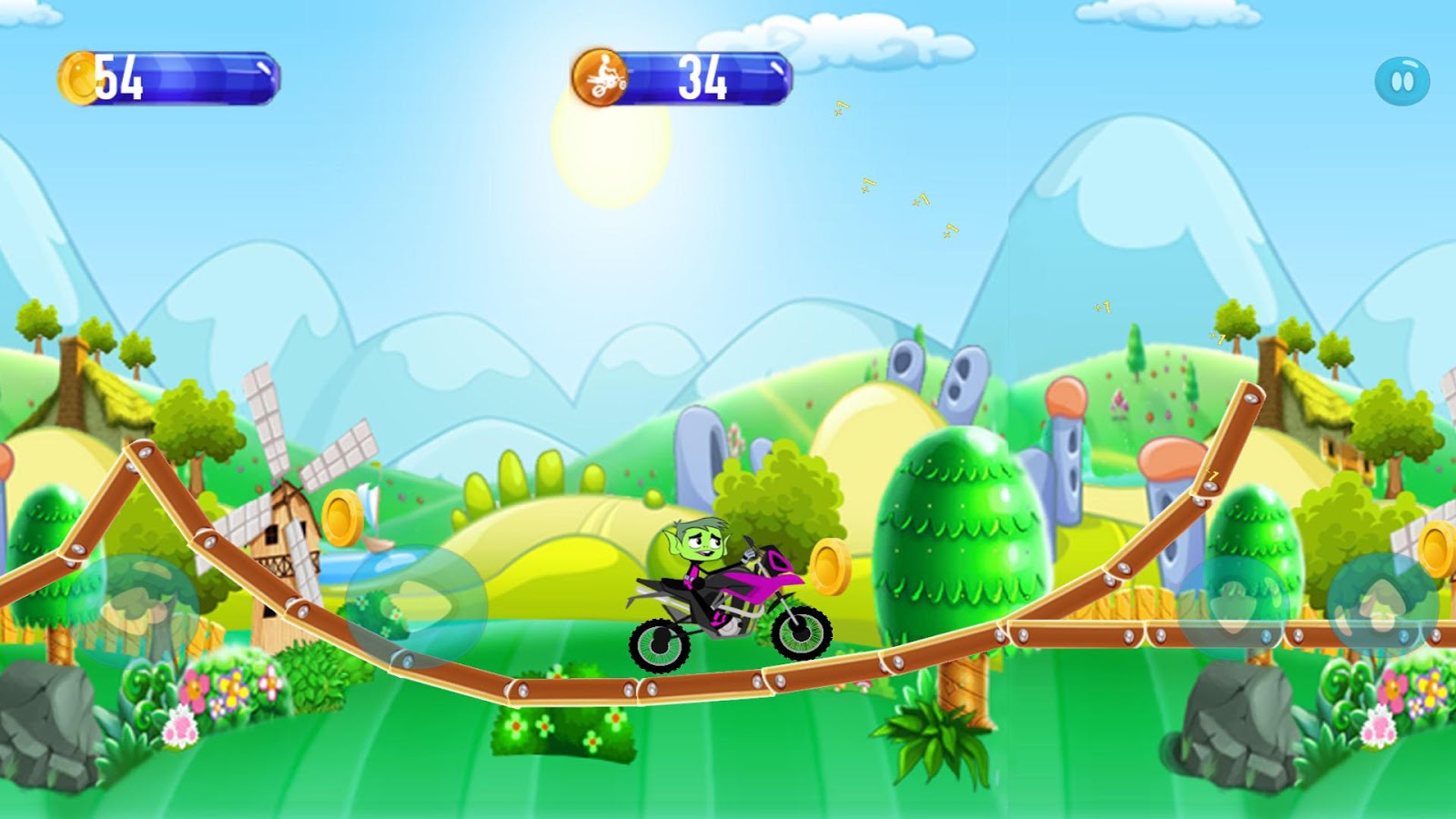 Beast Boy Superhero Motobike Racing Adventure Rush截图4