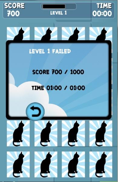 Match Cats Memory Game截图2