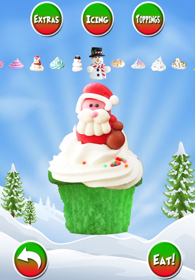 Christmas Cupcakes Maker FREE截图3