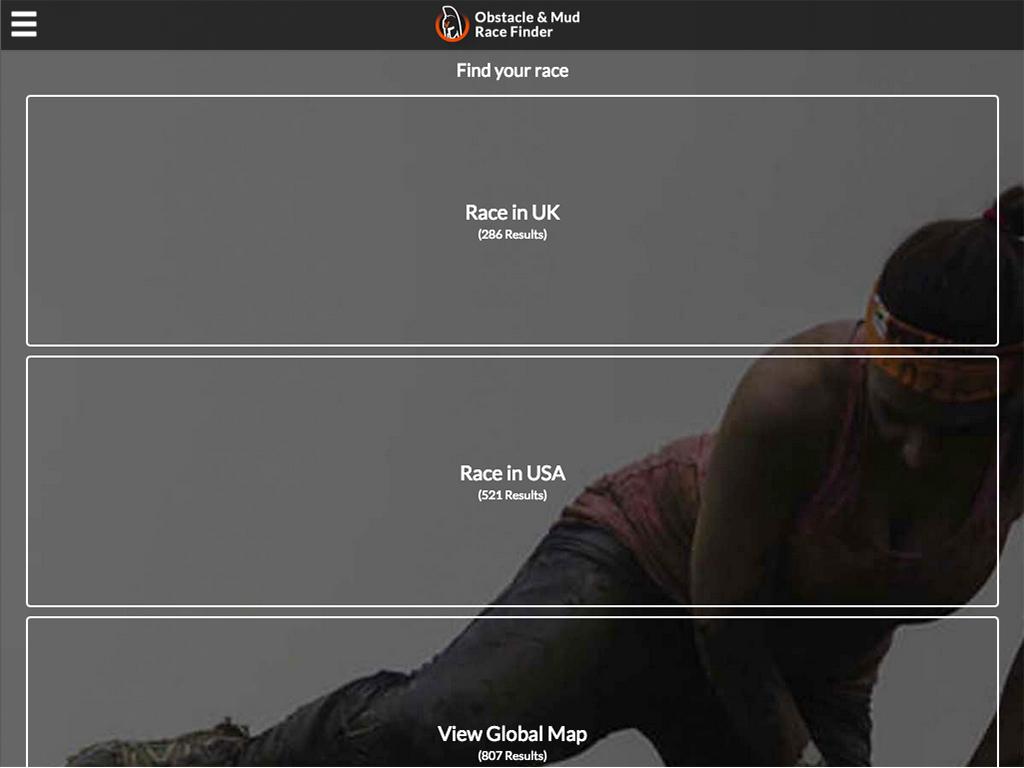 Obstacle & Mud Race Finder截图5