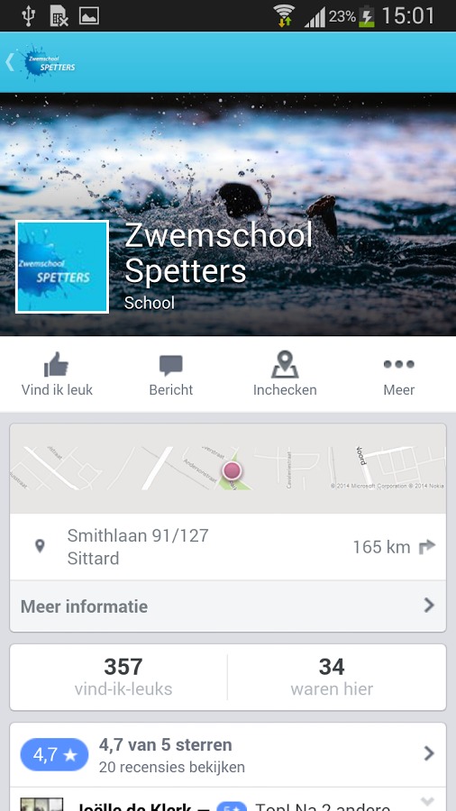 Zwemschool Spetters截图5