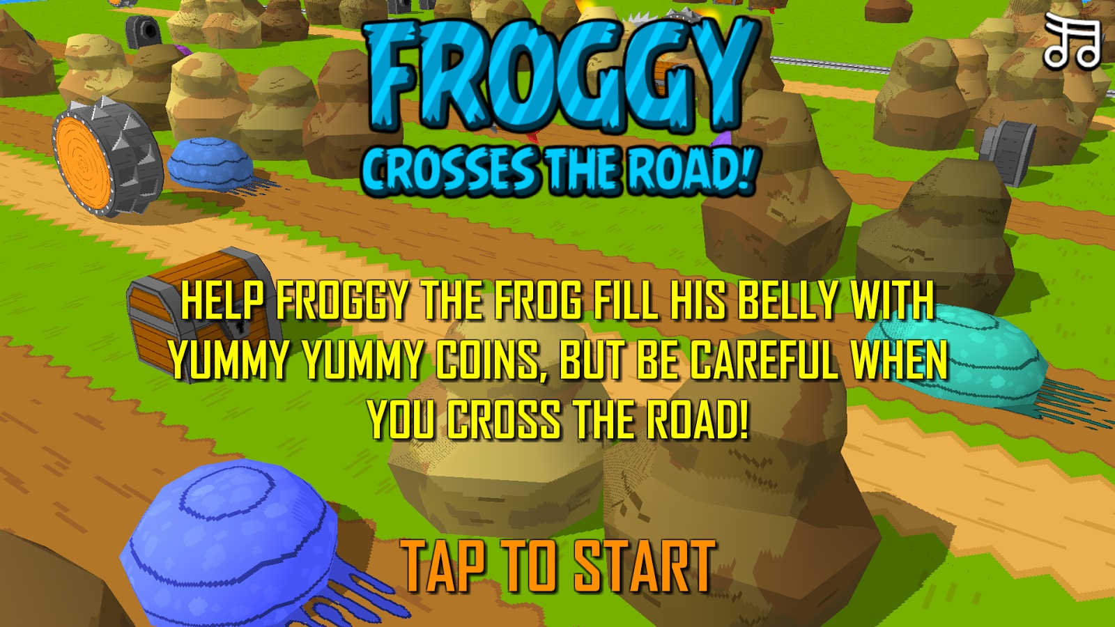 Froggy Road Crossing Free截图3