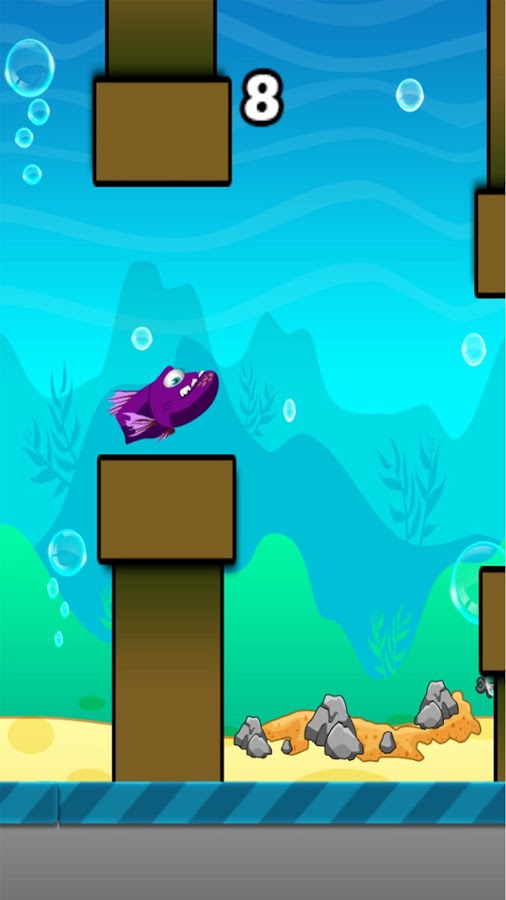 Flappy Angry Fish截图1