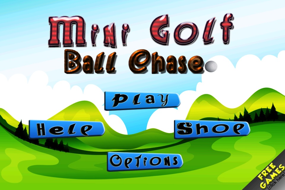 Mini Golf Ball Chase Free截图1