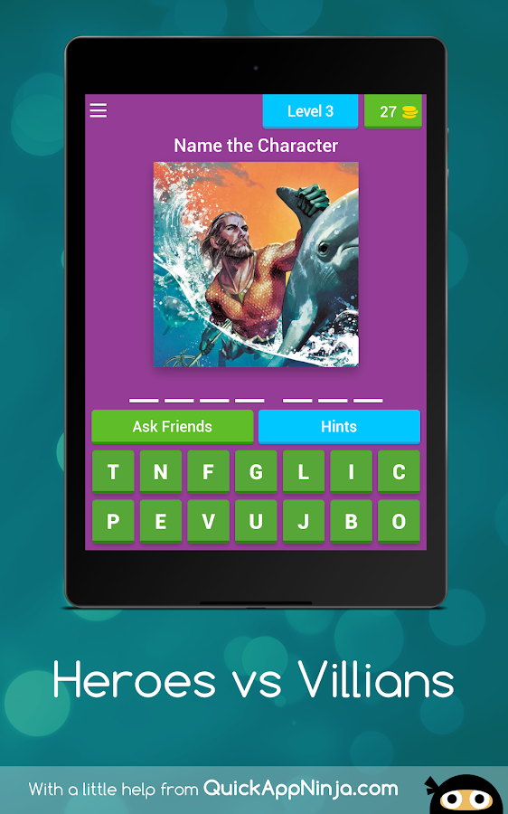 Heroes vs Villains - Trivia Game截图4