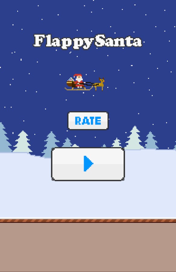 Flappy Santa.截图5