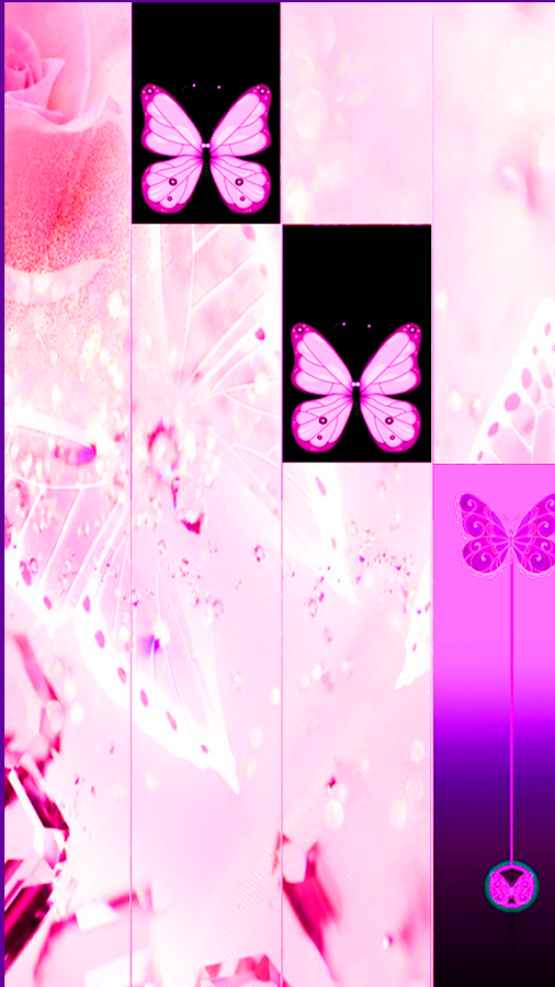 Purple Butterfly Piano Tiles 2018截图5
