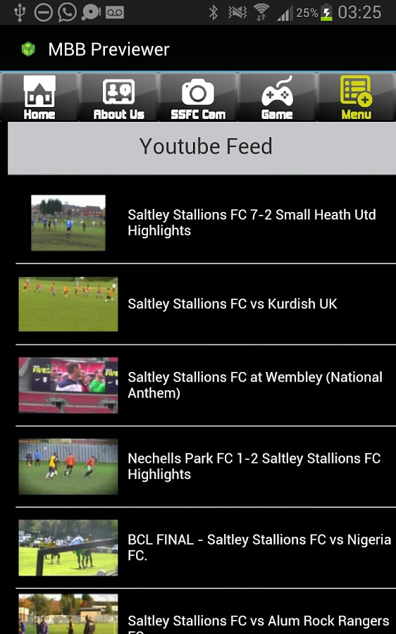 Saltley Stallions FC截图5