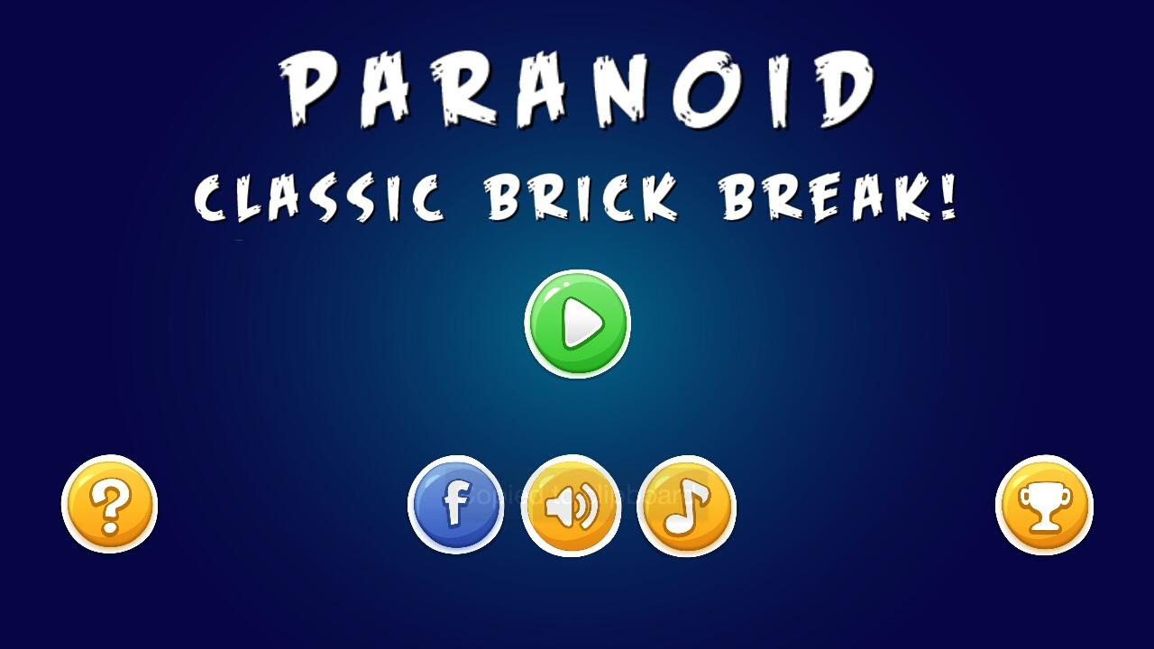 Paranoid: Classic Brick Break!截图1