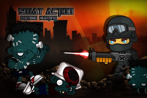 SWAT Action : Zombie Hunting截图1