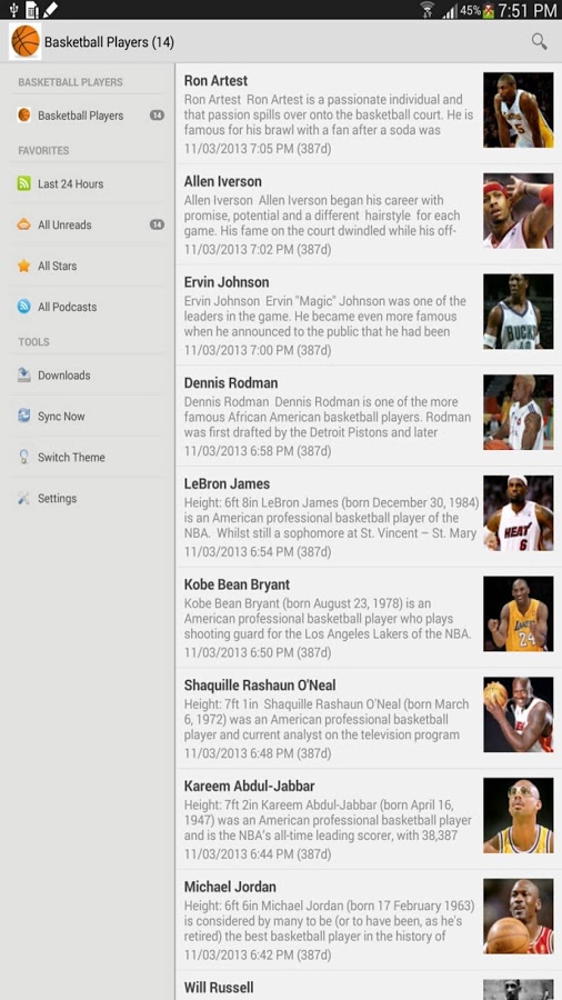 Basketball Players截图1