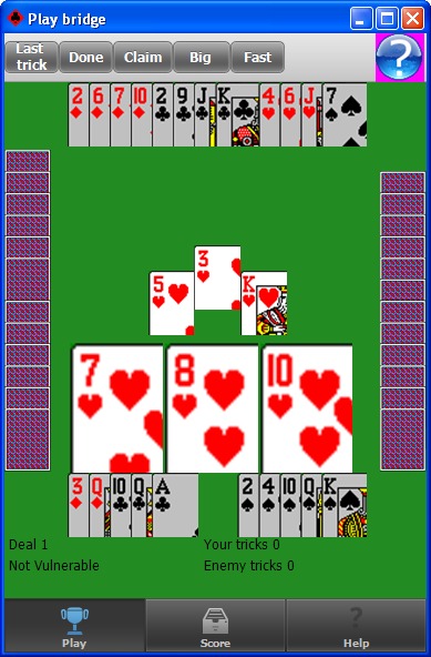 Play bridge solitaire截图1