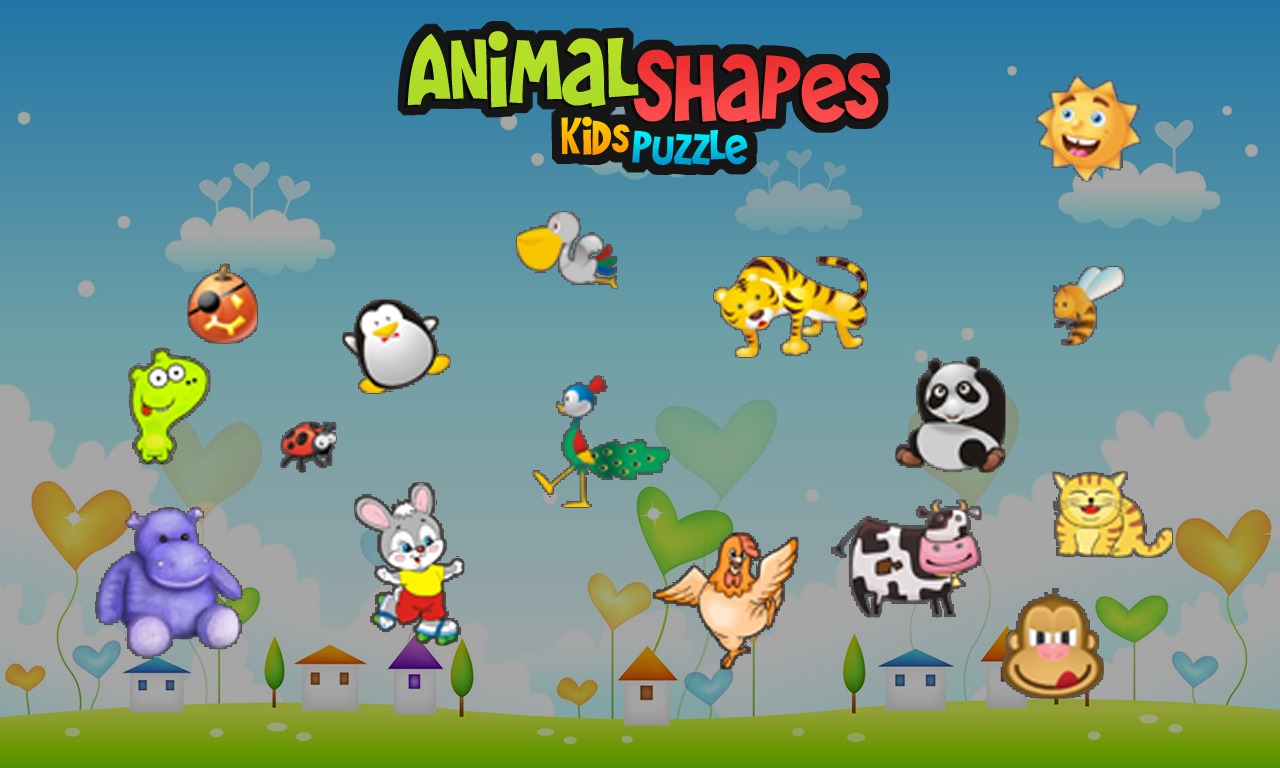 Animal Shapes - Kids Puzzle截图4