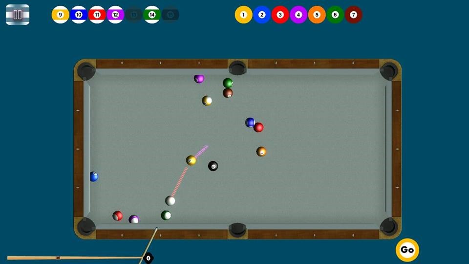 8 ball billiard battle 2015截图3