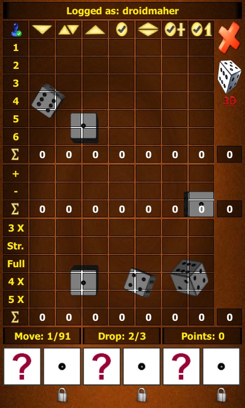 Maher Dices Yahtzee截图5