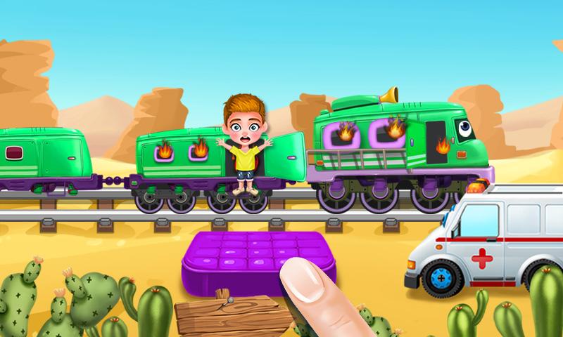 Train Rescue! Games for Kids截图2