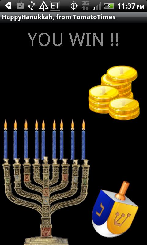 Hanukkah candle drop game截图1