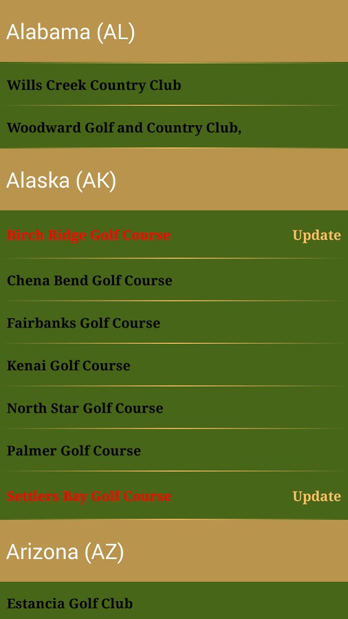 GPS Golf Elite for USA截图2