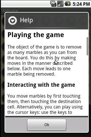 Solitaire / marbles (free)截图2