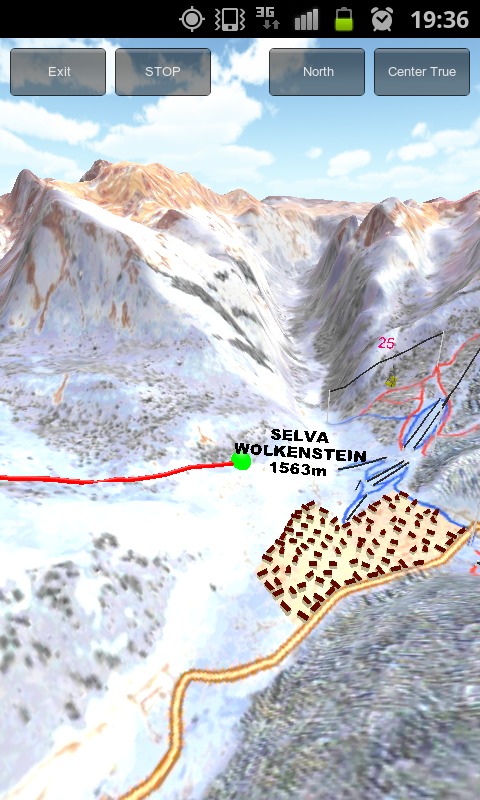 Virtual Ski Map Sella Ronda截图2