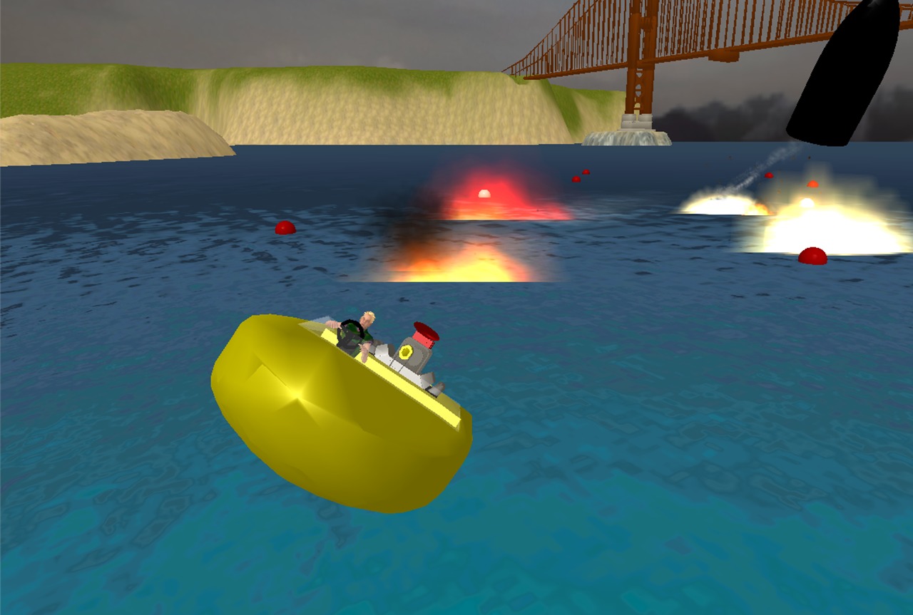 Speed Boat Racing 3D截图1