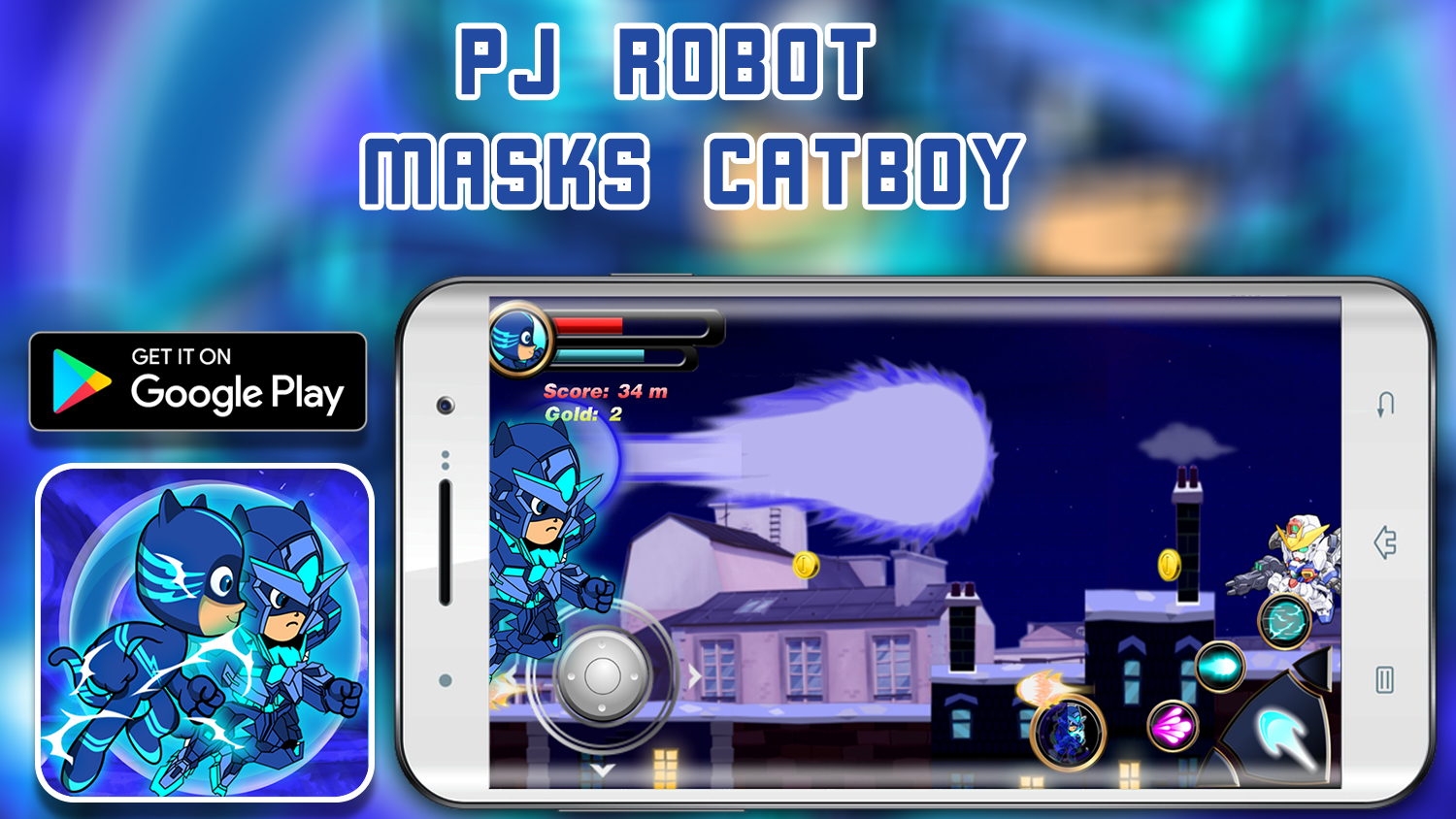 Pj Robot Masks Catboy截图4