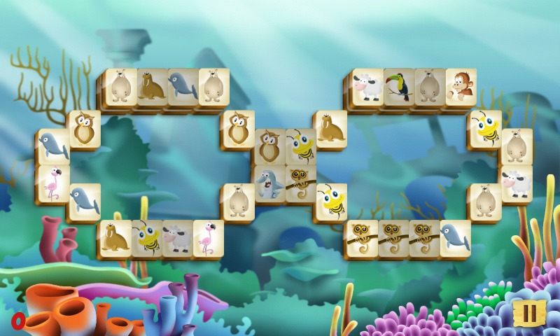 Mahjong Worlds: Animal Kingdom截图3