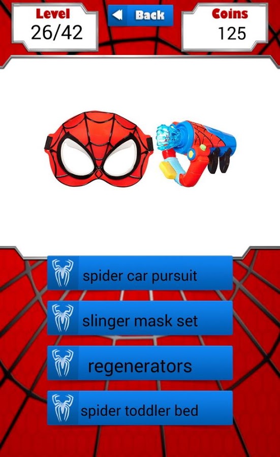 Spider Toy Quiz截图3