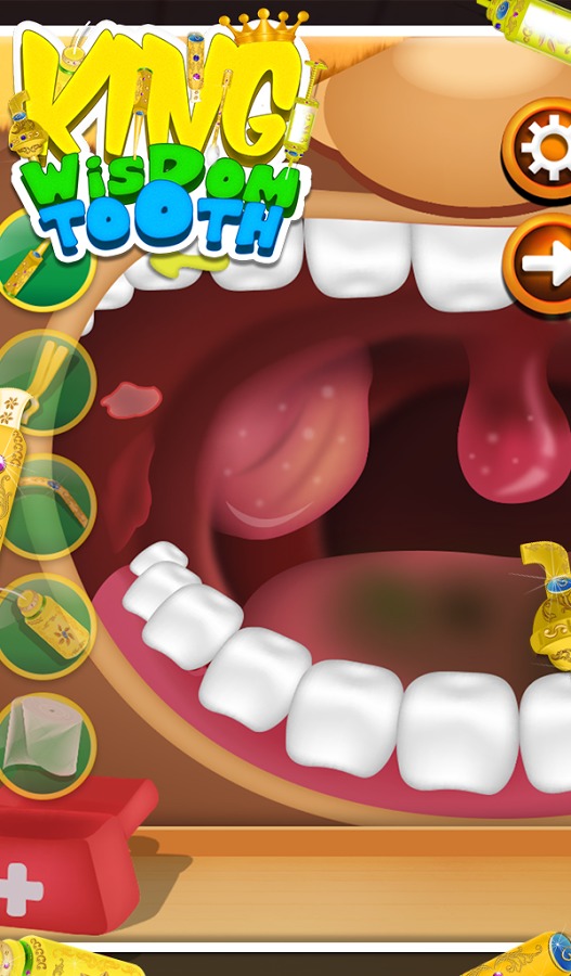 King Wisdom Tooth - Kids Game截图2